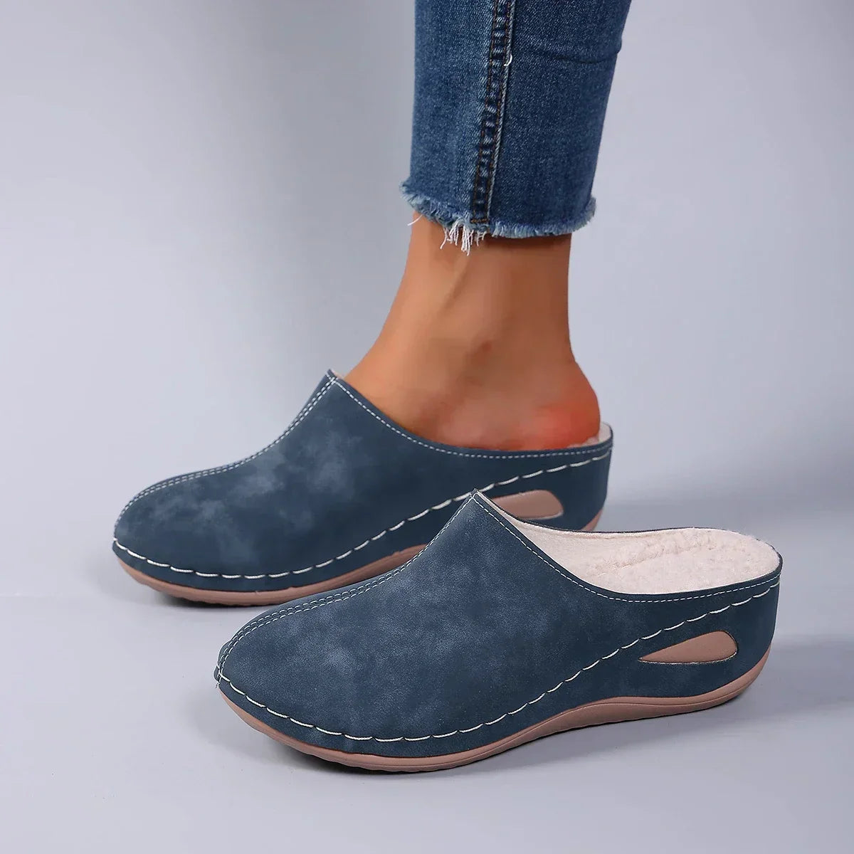 Image of Tatum | Women's Slip-On Wedge Heel Clogs