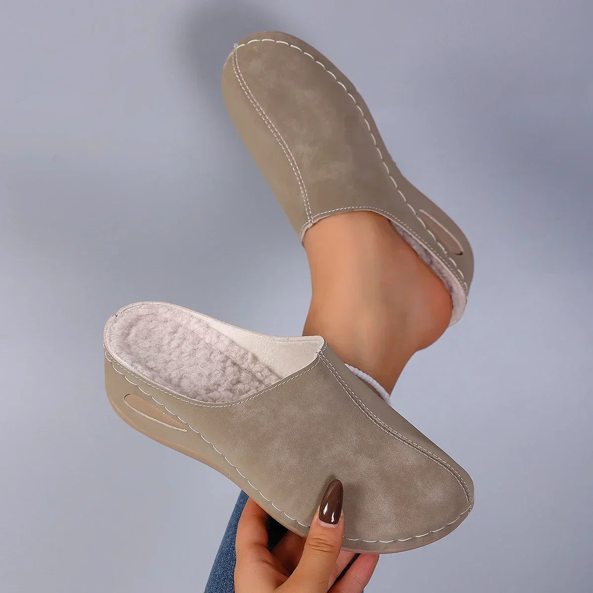 Image of Tatum | Women's Slip-On Wedge Heel Clogs