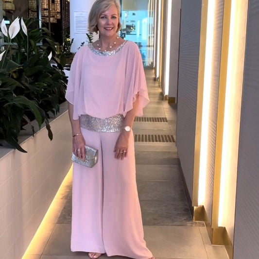 Image of Tatum | Women's Wide Leg Two-Piece Pant Set