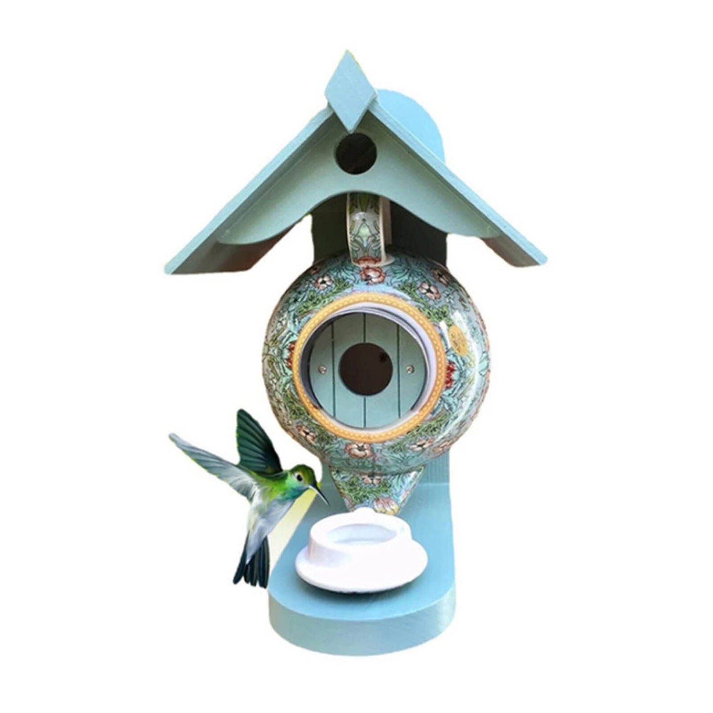 Teapot Bird Feeder House