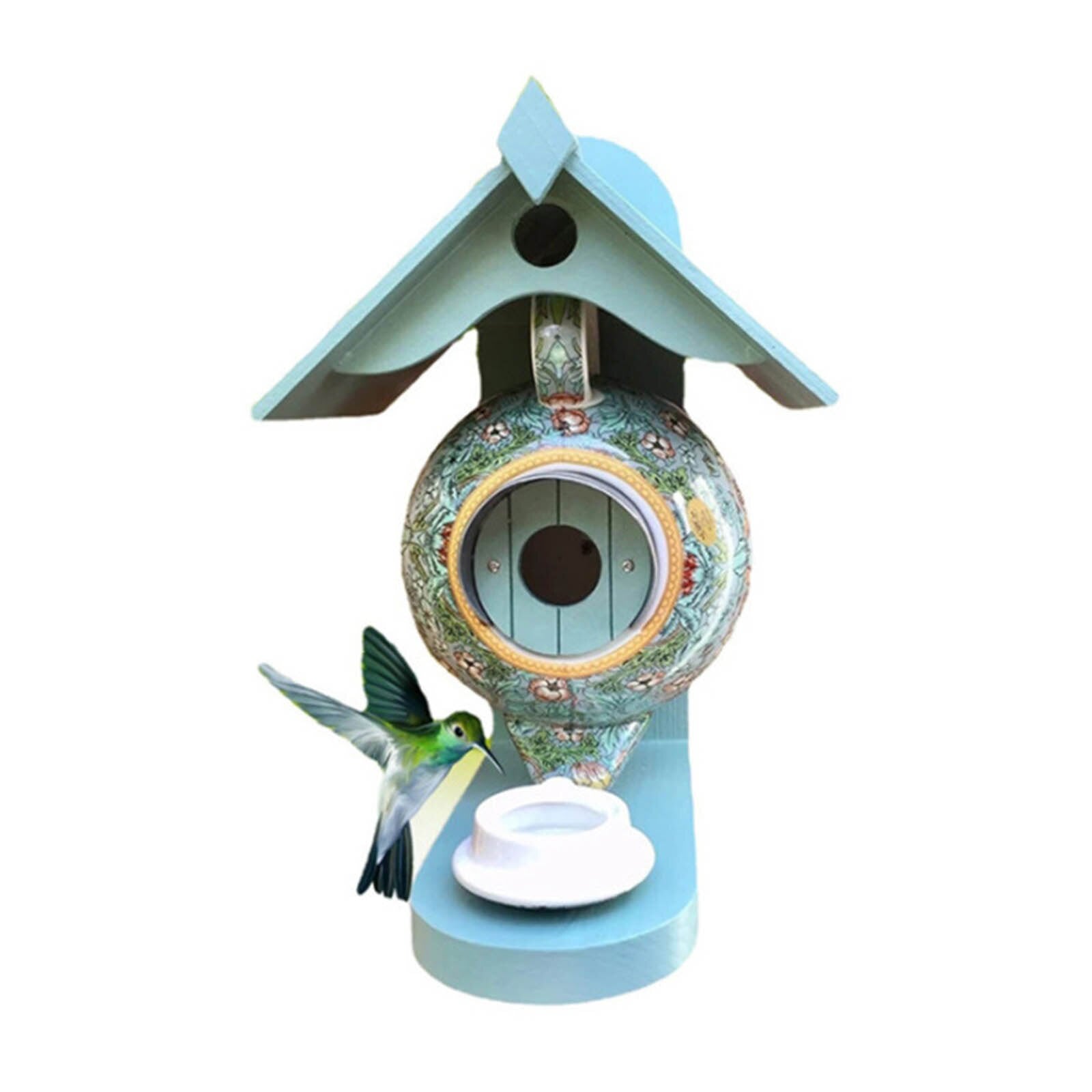 Teapot Bird Feeder House