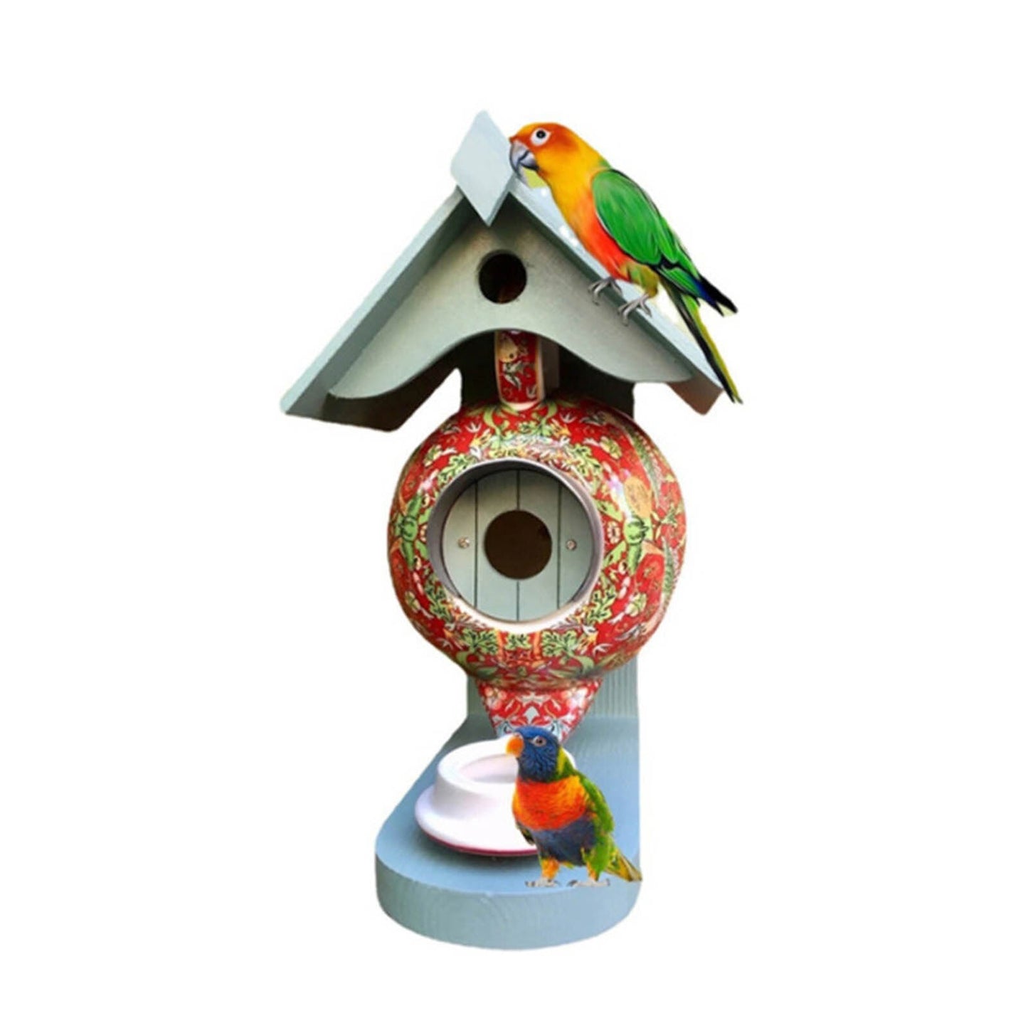 Teapot Bird Feeder House