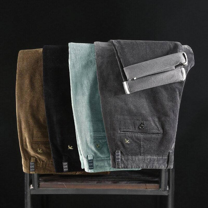 Image of Teddy | Men's Straight Leg Corduroy Pants