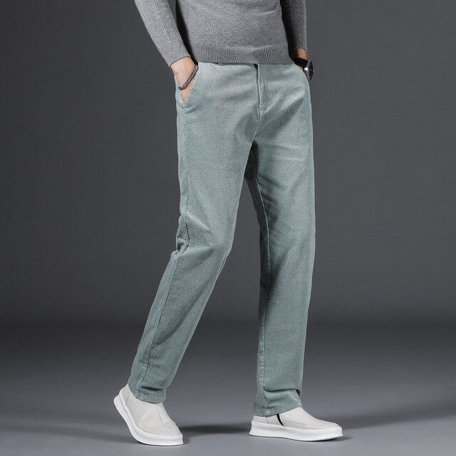 Image of Teddy | Men's Straight Leg Corduroy Pants