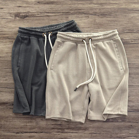 Image of Terrence | Men's Drawstring Knit Shorts