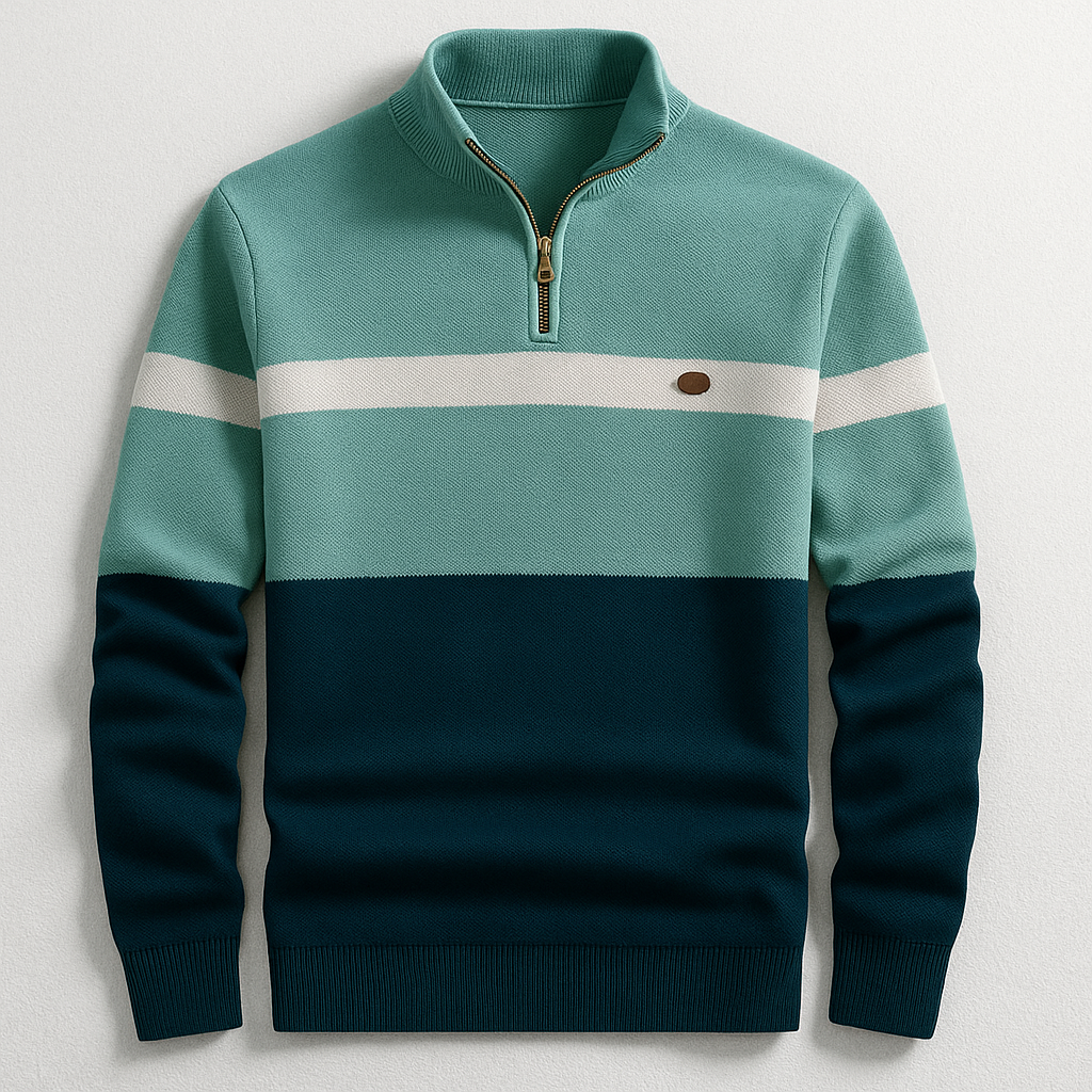 Image of Terry | Men's Half-Zip Pullover Sweater