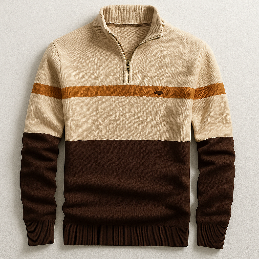 Image of Terry | Men's Half-Zip Pullover Sweater
