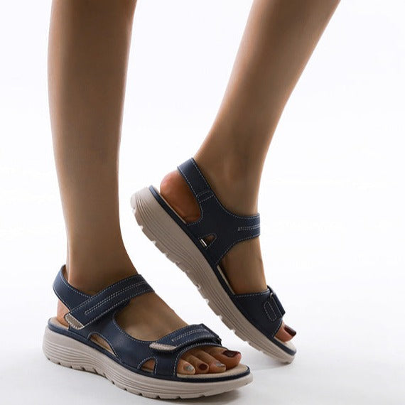 Image of Tessa | Women's Platform Adjustable Sandals