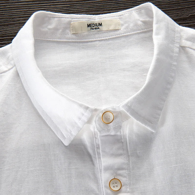 Image of Theo | Men's Button-Down Casual Shirt