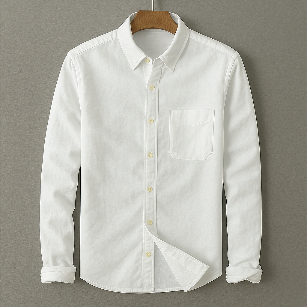 Image of Theo | Men's Button-Down Casual Shirt