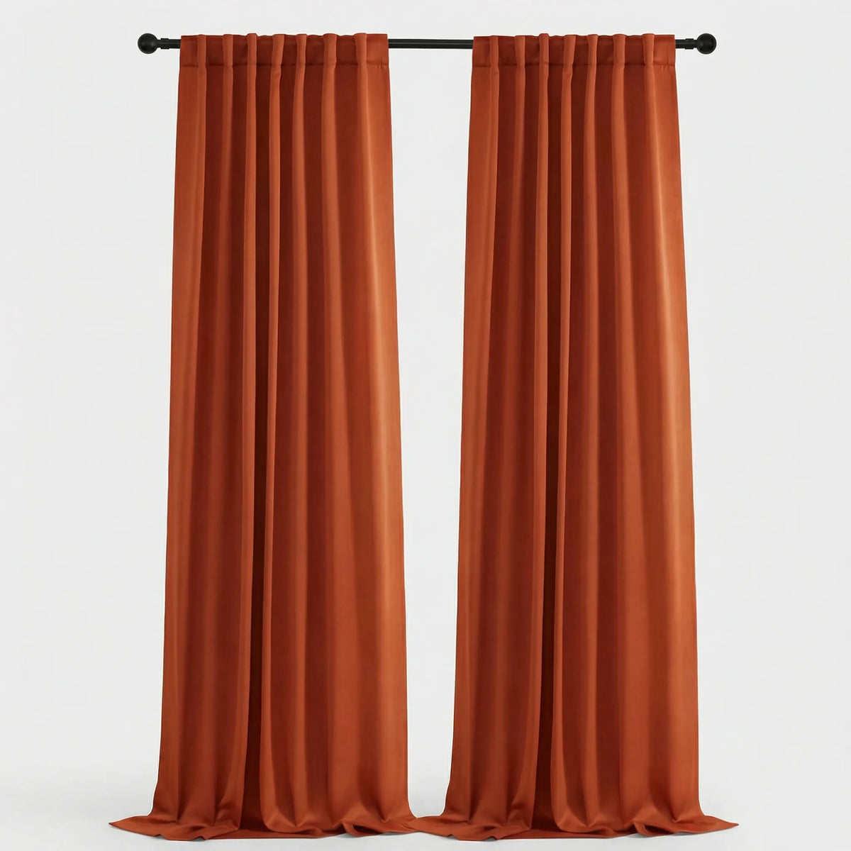 Thermal Insulated Rod Pocket Curtain Panels