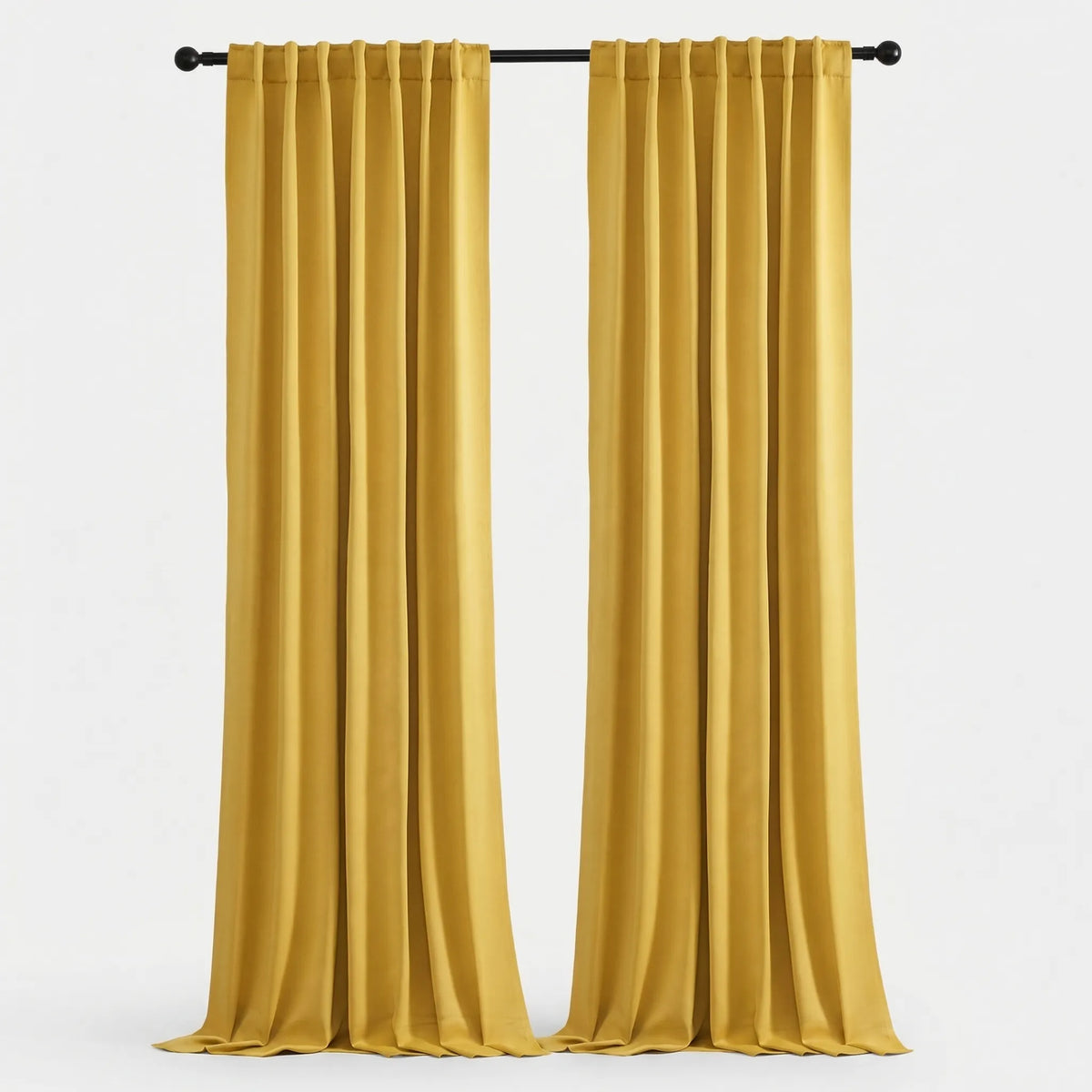 Thermal Insulated Rod Pocket Curtain Panels