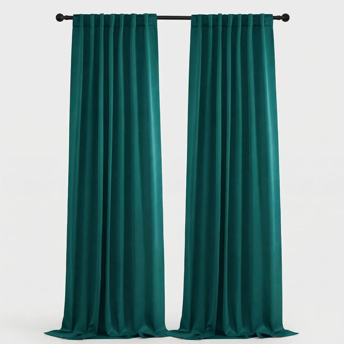 Thermal Insulated Rod Pocket Curtain Panels