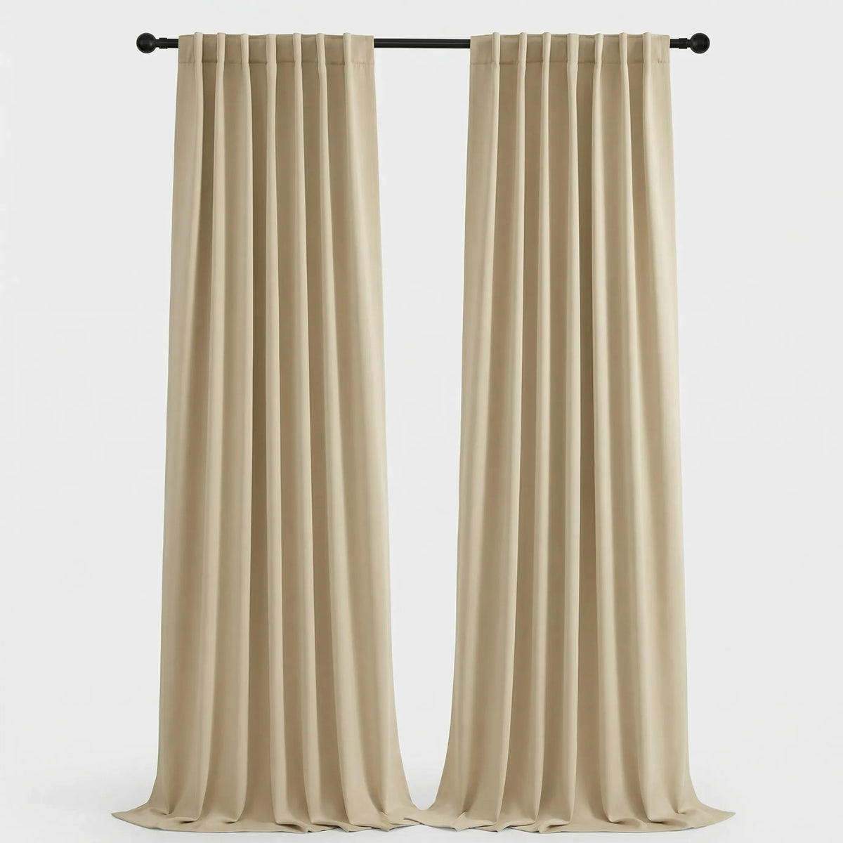 Thermal Insulated Rod Pocket Curtain Panels