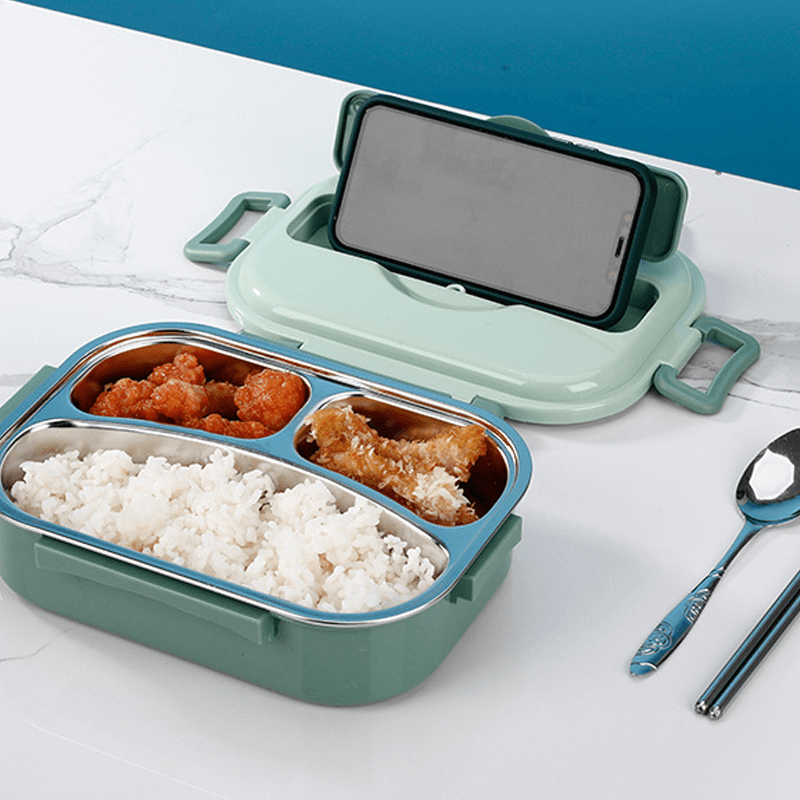 Thermal Lunch Box in Stainless Steel