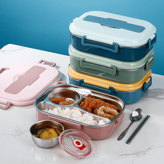 Thermal Lunch Box in Stainless Steel
