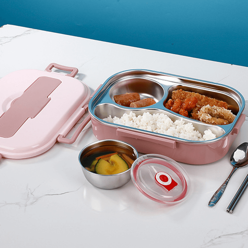 Thermal Lunch Box in Stainless Steel