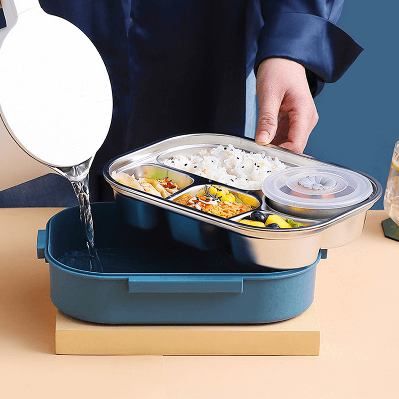 Thermal Lunch Box in Stainless Steel