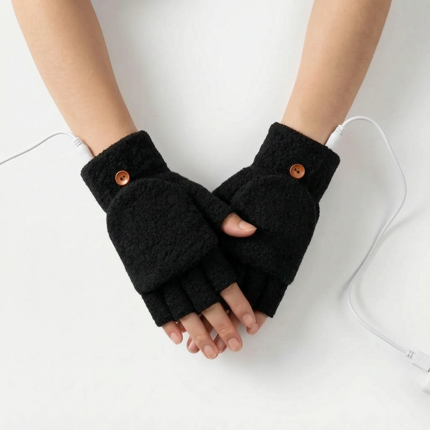 Thermowrap Convertible USB Heated Gloves