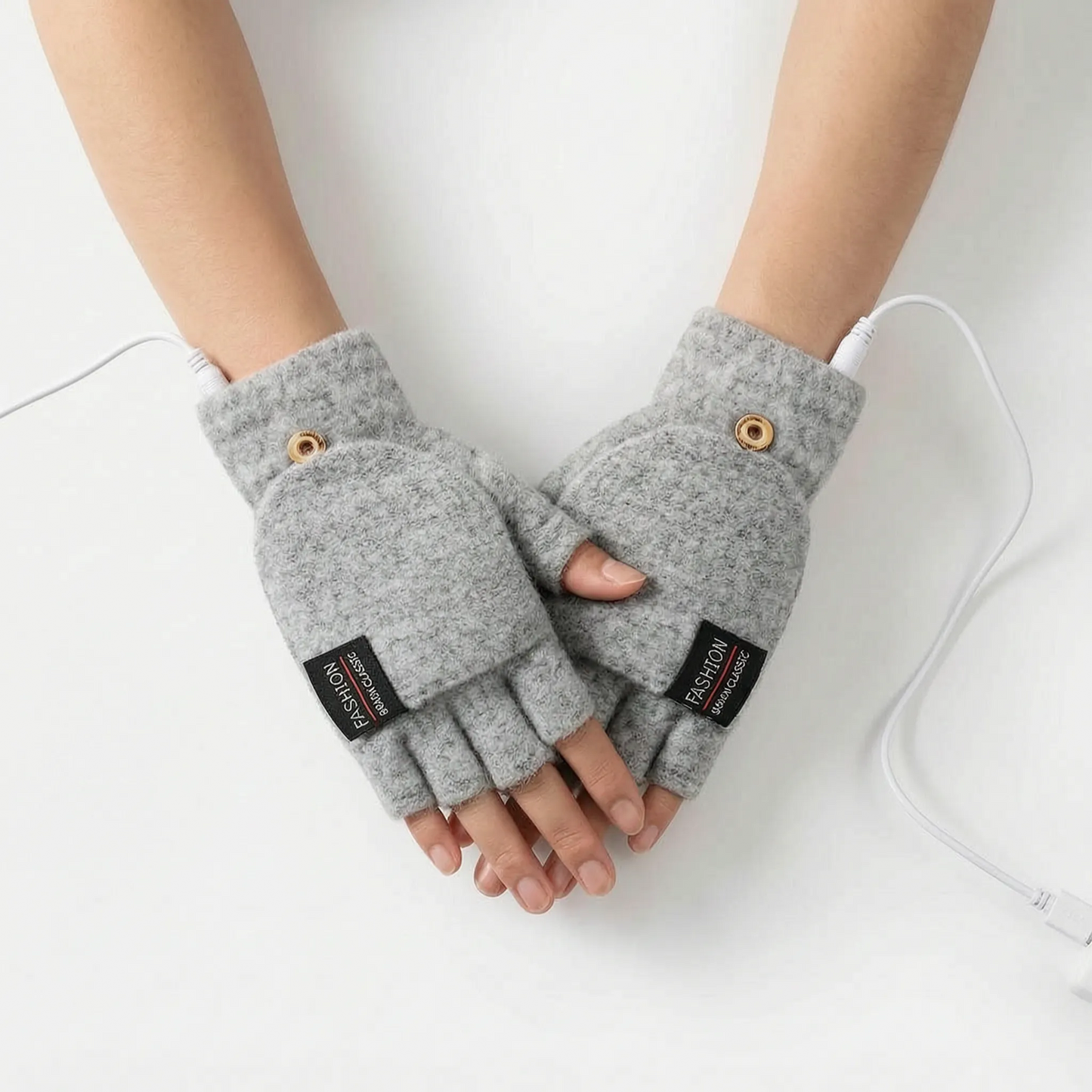 Thermowrap Convertible USB Heated Gloves