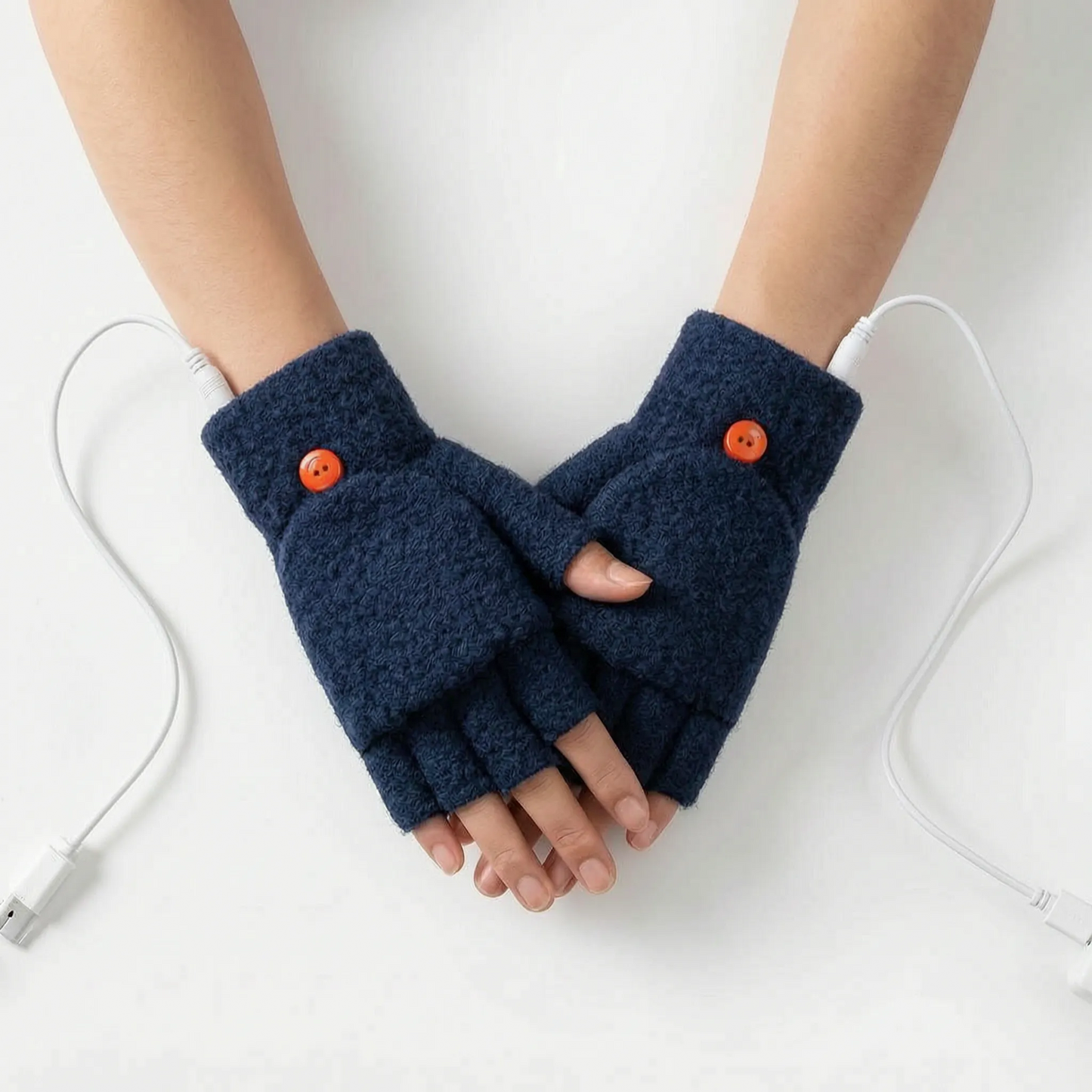 Thermowrap Convertible USB Heated Gloves