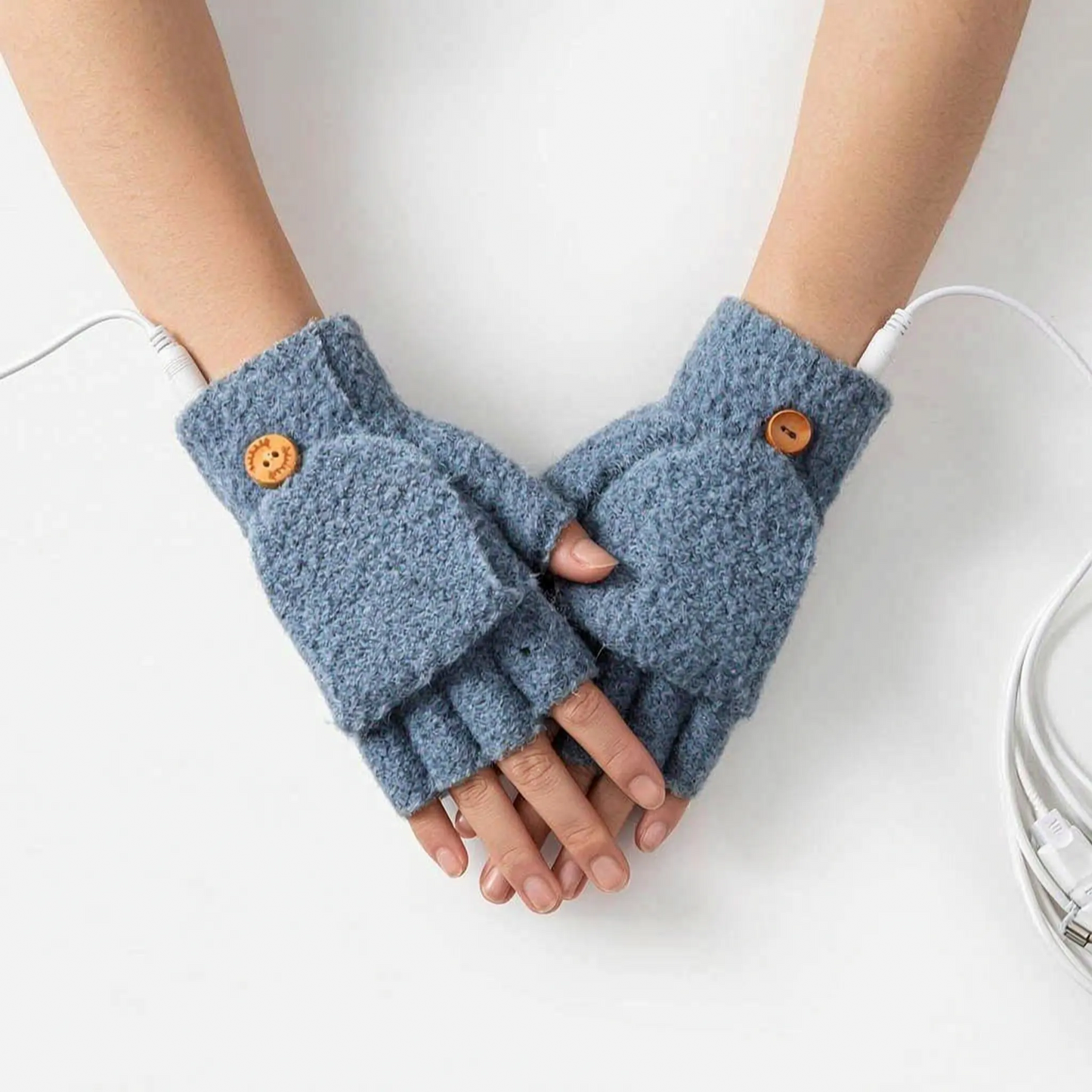 Thermowrap Convertible USB Heated Gloves