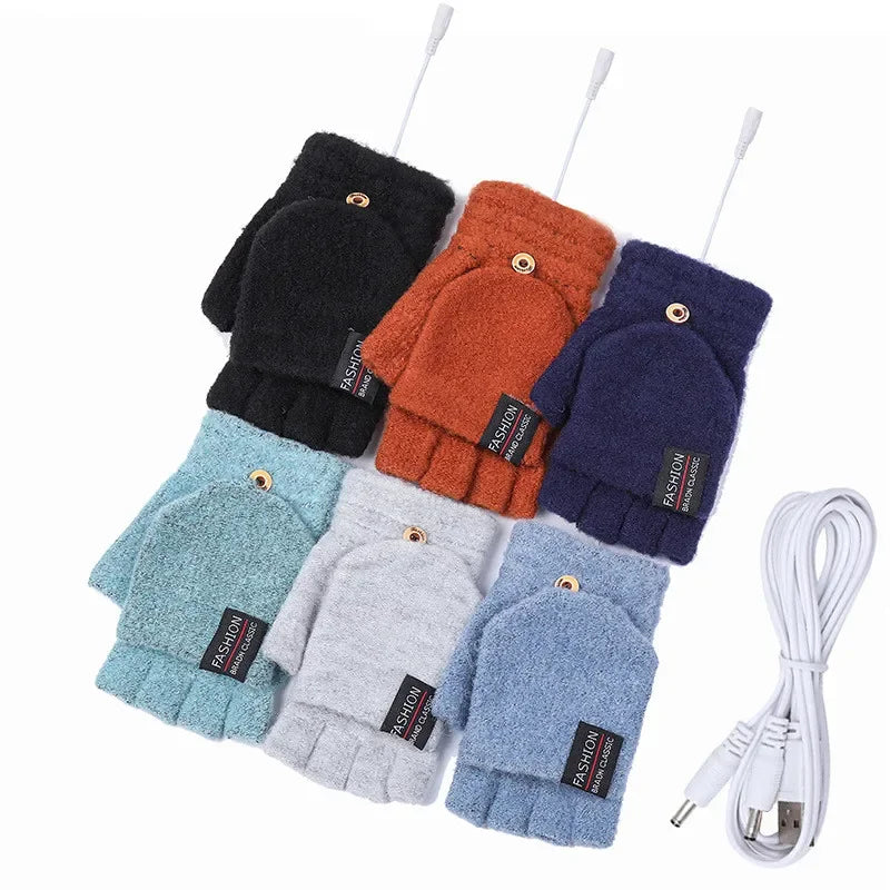Thermowrap Convertible USB Heated Gloves