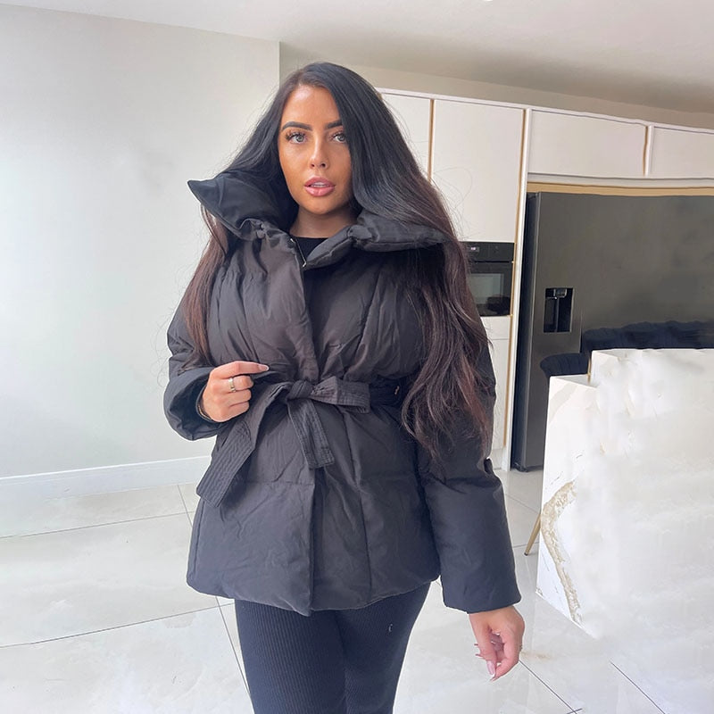 Thick Belted Jacket
