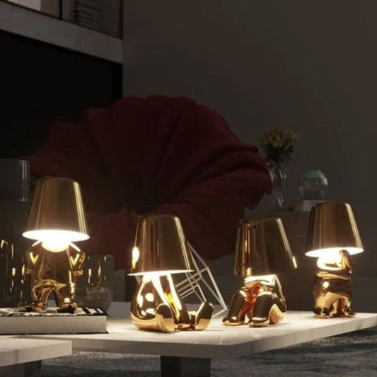 Thinker Lamp - Creative Portable Table Lamp with Unique Design