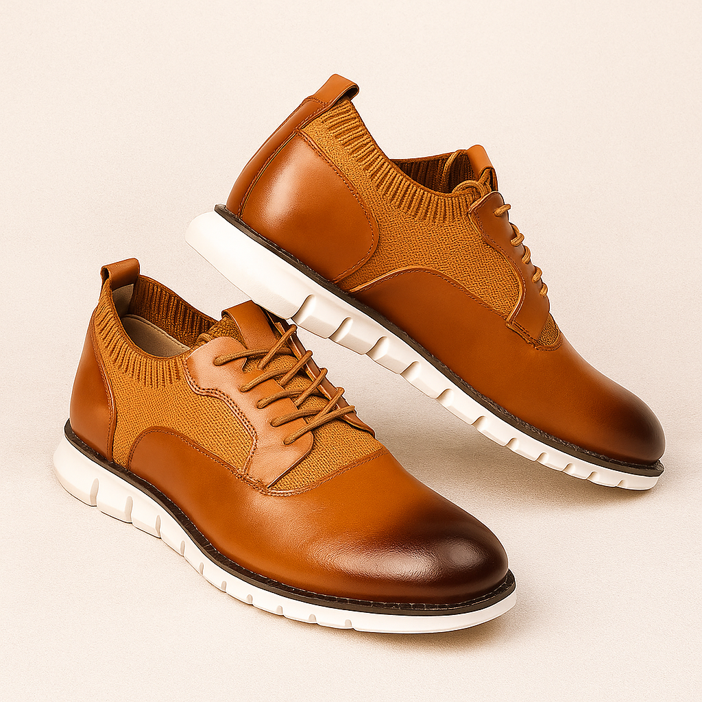 Image of Thomas | Men's Lace-Up Oxford Hybrid Dress Shoe