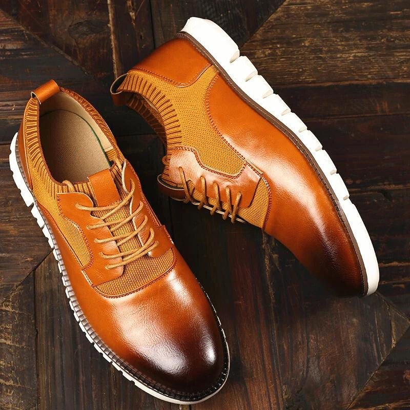 Image of Thomas | Men's Lace-Up Oxford Hybrid Dress Shoe