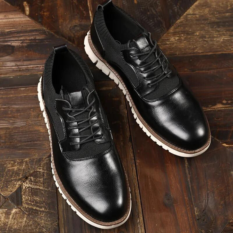 Image of Thomas | Men's Lace-Up Oxford Hybrid Dress Shoe