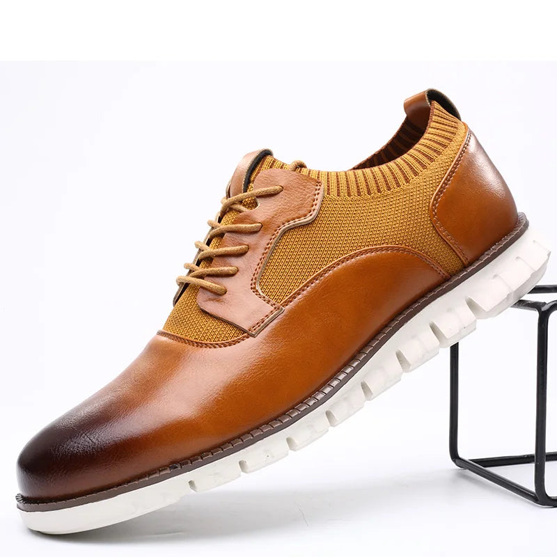 Image of Thomas | Men's Lace-Up Oxford Hybrid Dress Shoe