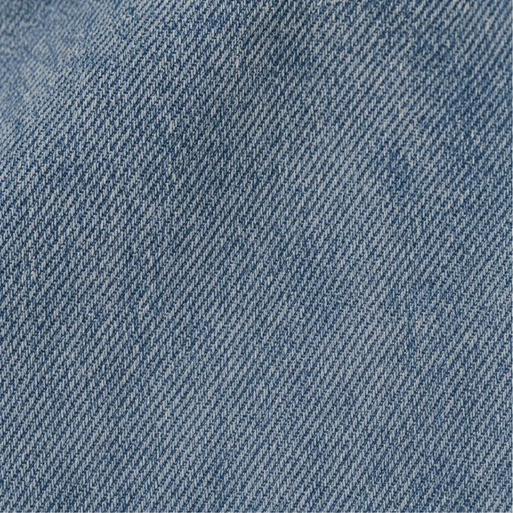 Tie-Hem Curved Barrel Leg Jeans