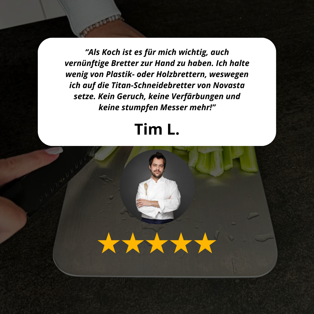TitanCut™ - 100% Titanium Cutting Board