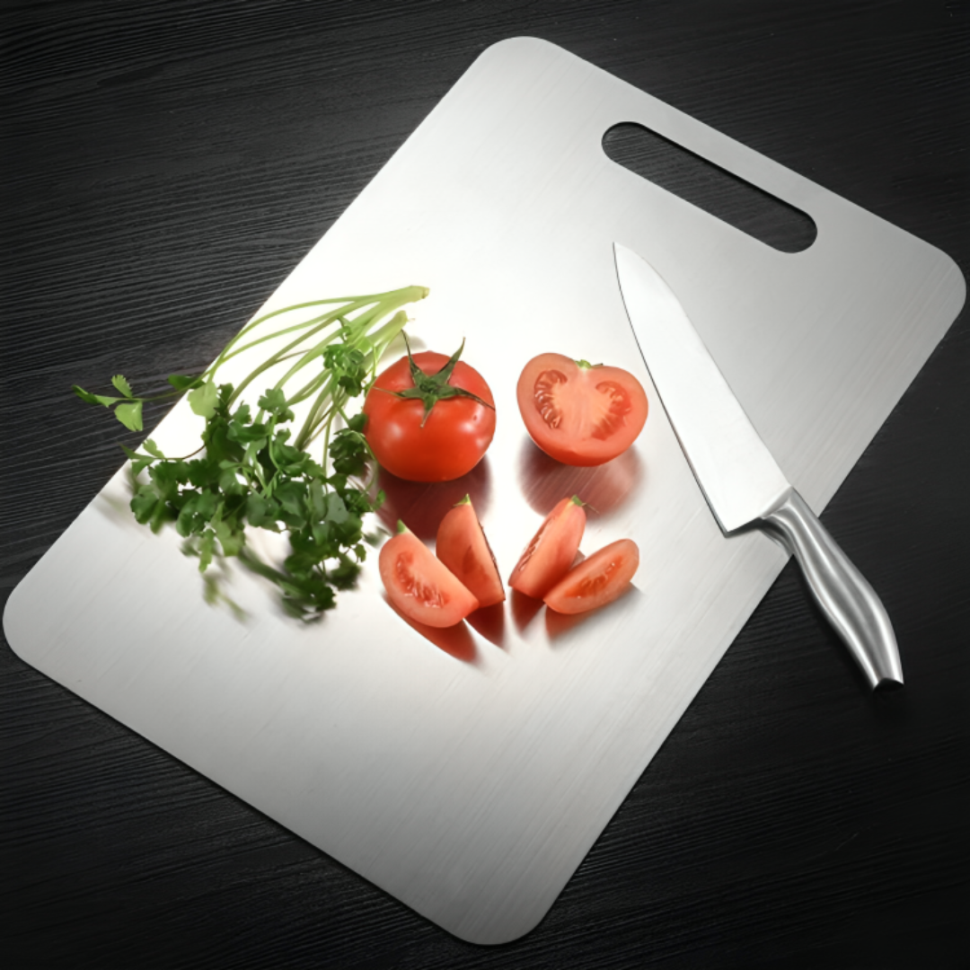 Titanium Cutting Board – Antibacterial and Durable