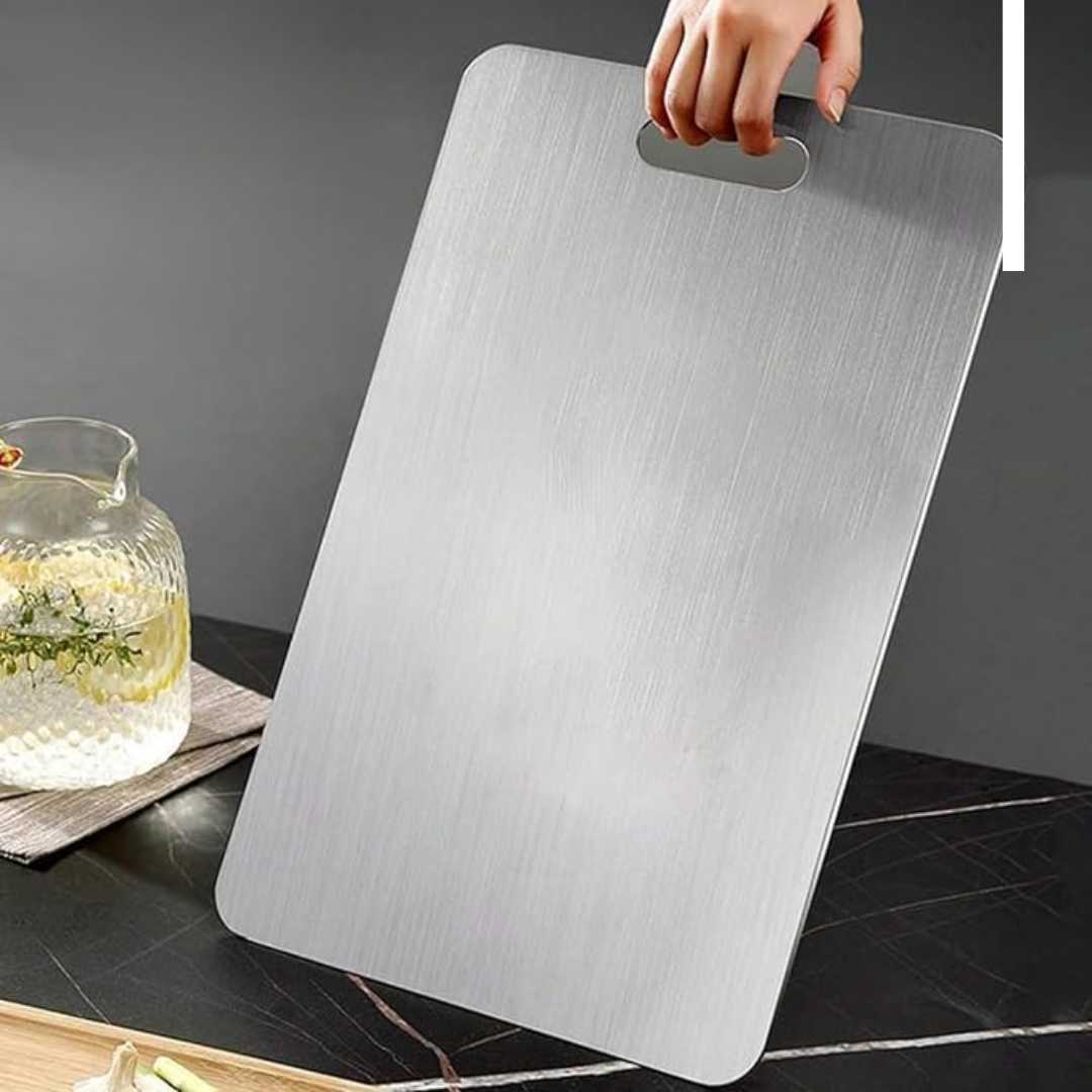 Titanium Cutting Board – Antibacterial and Durable