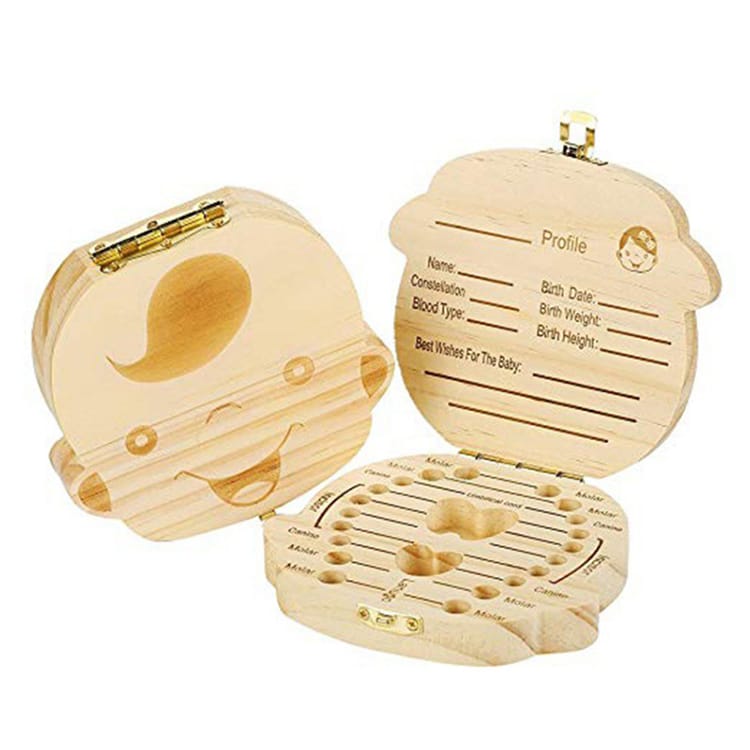 Tooth Box for Children Boy/Girl (for storing milk teeth)