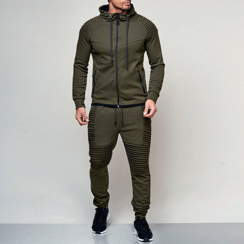Tracksuit | A Fashionable & Edgy Tracksuit with Hoodie