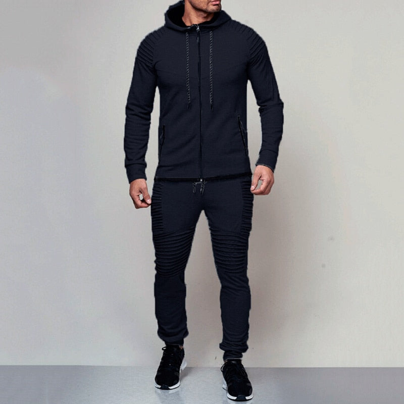 Tracksuit | A Fashionable & Edgy Tracksuit with Hoodie