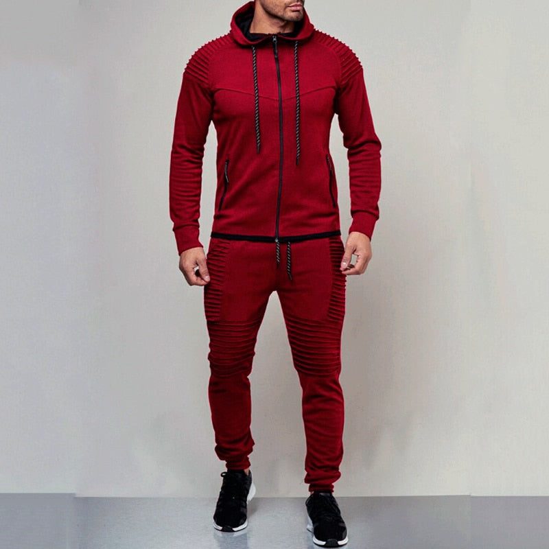 Tracksuit | A Fashionable & Edgy Tracksuit with Hoodie