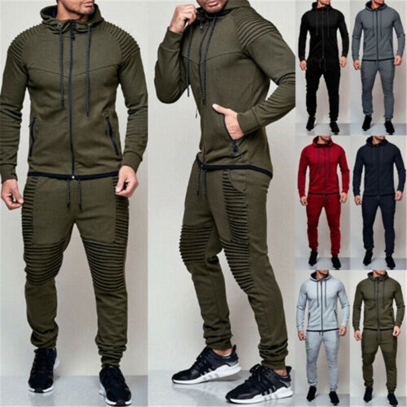 Tracksuit | A Fashionable & Edgy Tracksuit with Hoodie