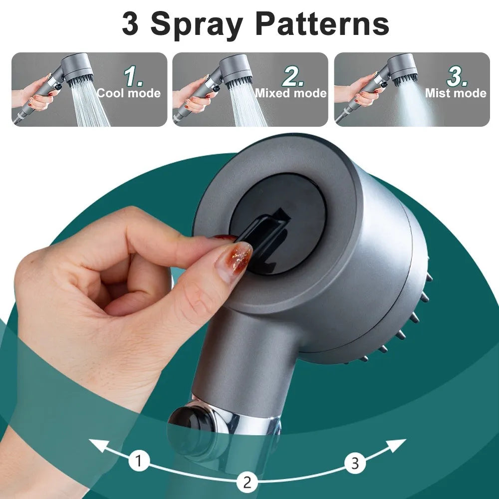 Turbohead Showerhead | More Pressure & Clean Water