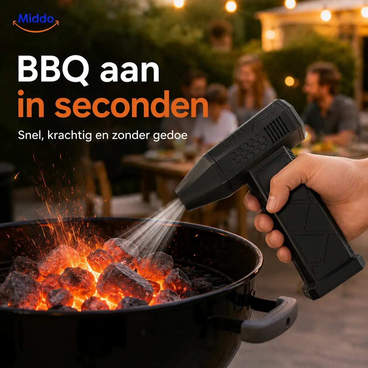 TurboJet Pro™ – Powerful Air Blower (130,000 RPM) for Dust, Car, BBQ, Workshop and More!