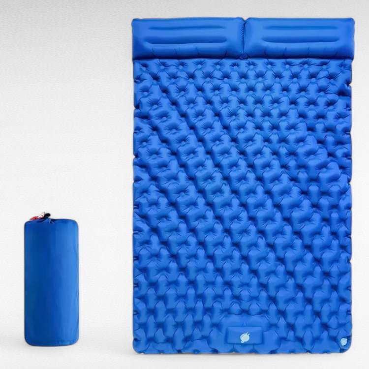 Two-Person Inflatable Sleeping Pad with Fast Pump