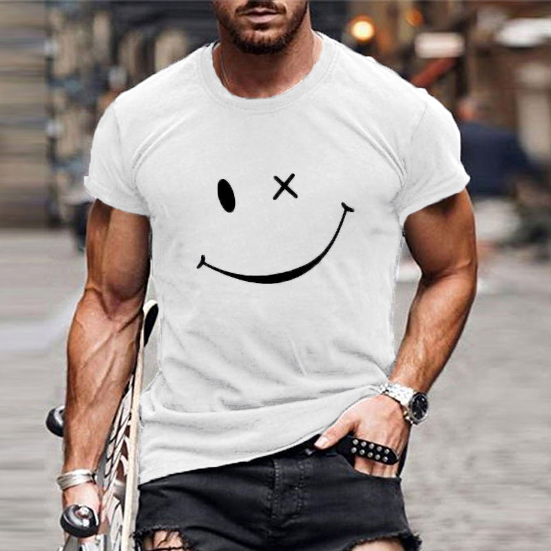 Image of Tyler | Men's Graphic Crew Neck T-Shirt