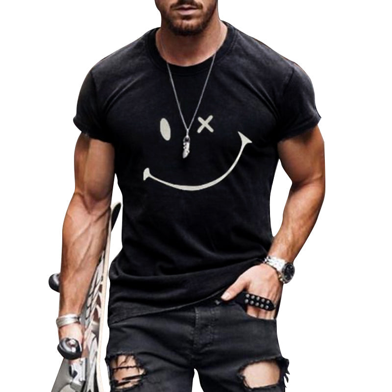 Image of Tyler | Men's Graphic Crew Neck T-Shirt