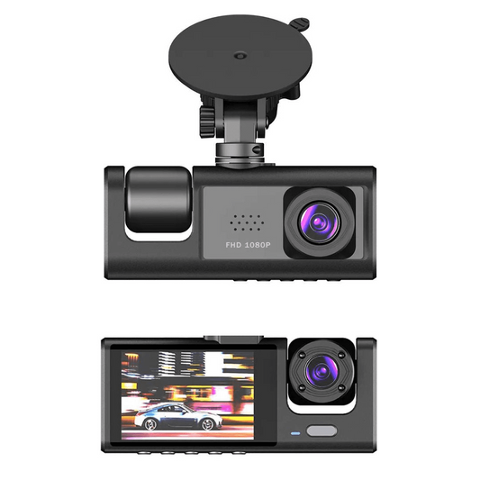 Ultimate Guardian 1080P Dash Camera with Three Lenses