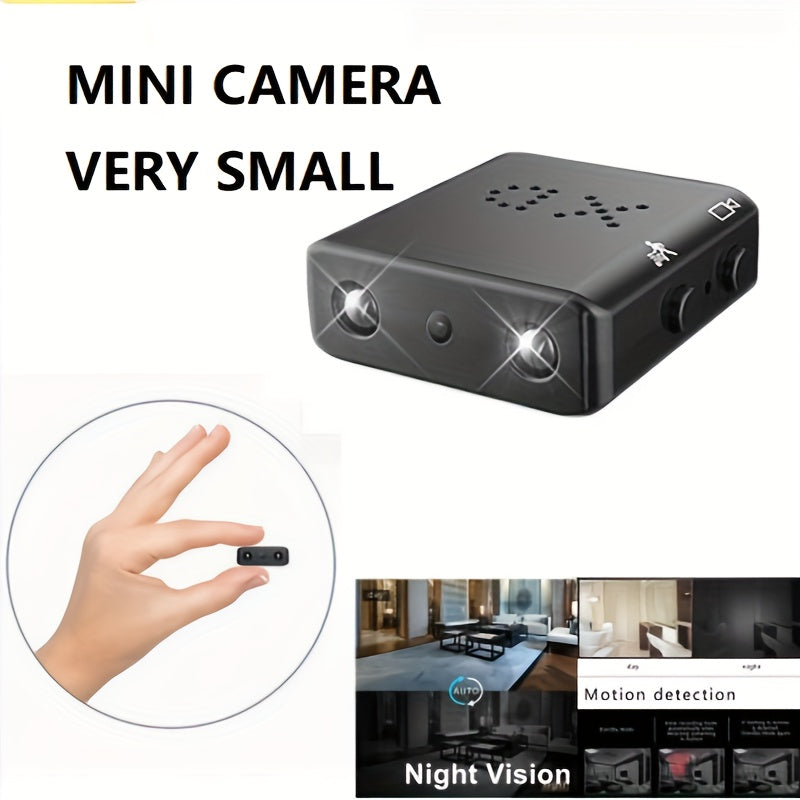 Ultra-Compact Full HD Mini Security Camera with Night Vision