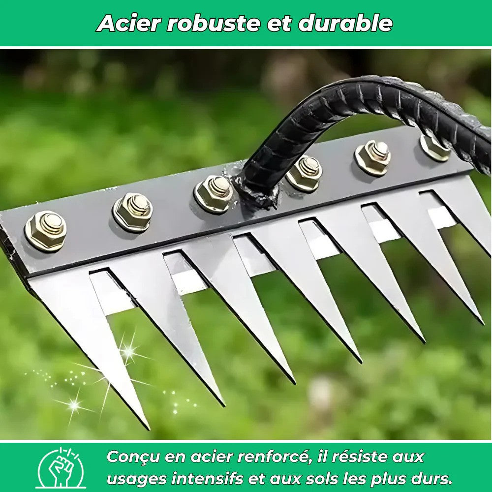 Ultra-Efficient Reinforced Weeding Rake